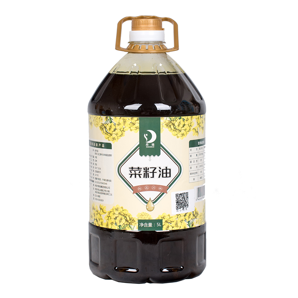 丹桂純正川味菜籽油5L